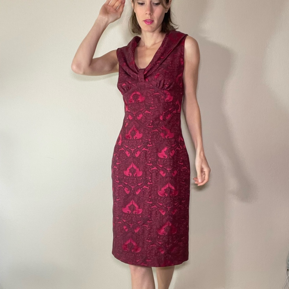 Anya Ponorovskaya Moon Brocade Dress - Picture 6 of 16